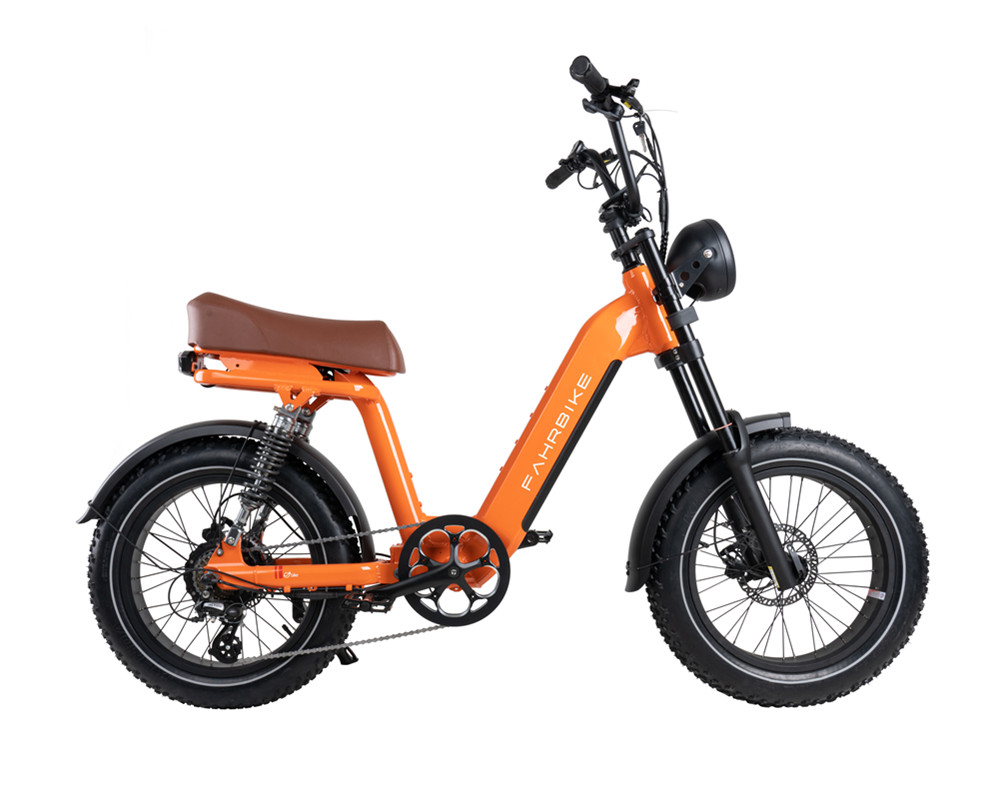 moped style electric bike