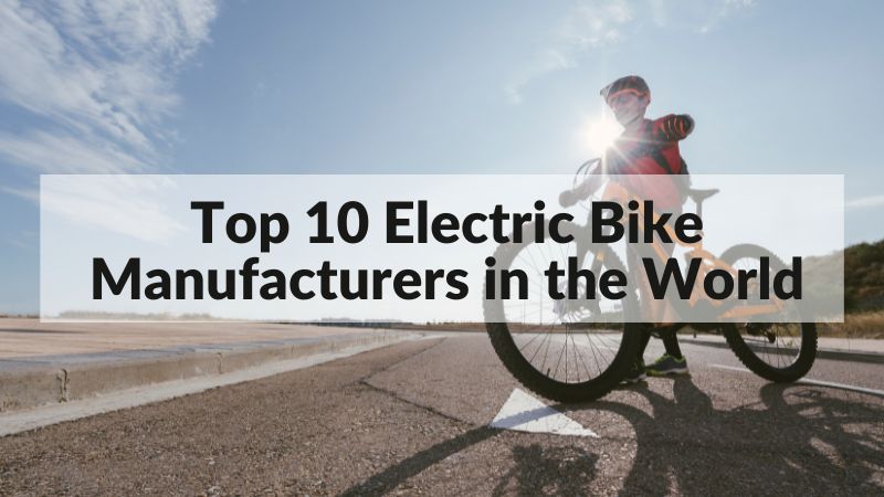 electric bike factories